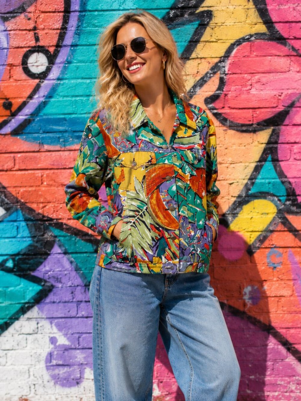 Colorful Vintage Jacket